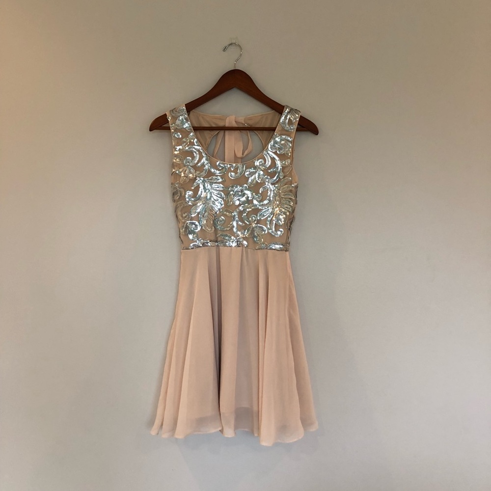 As U Wish sequins cocktail dress